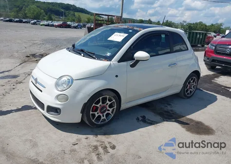 2012 Fiat 500 Sport from USA, damaged, VIN 3C3CFFBR3CT203602